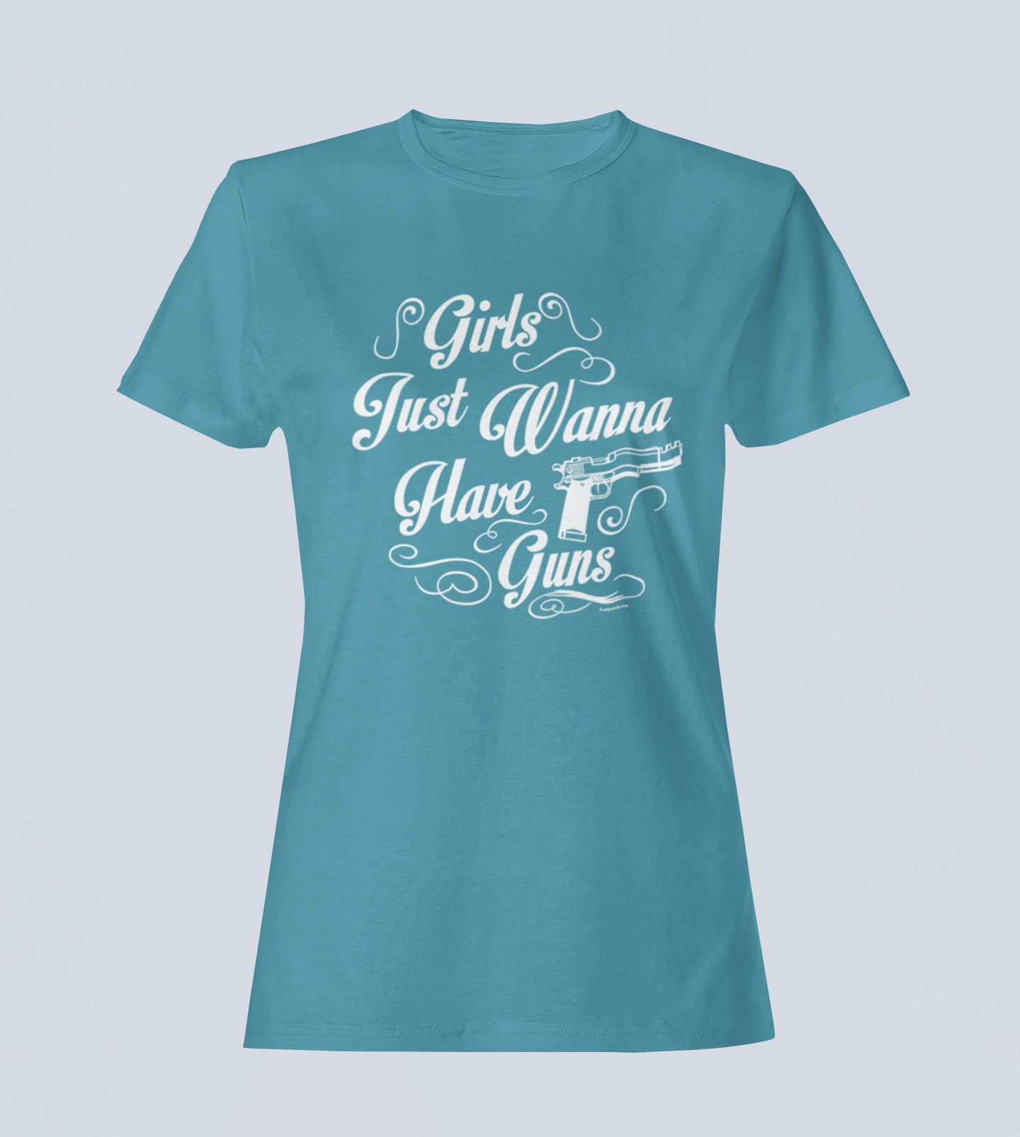 Girls Just Wanna Have Guns - Ladies Style - T-Shirt