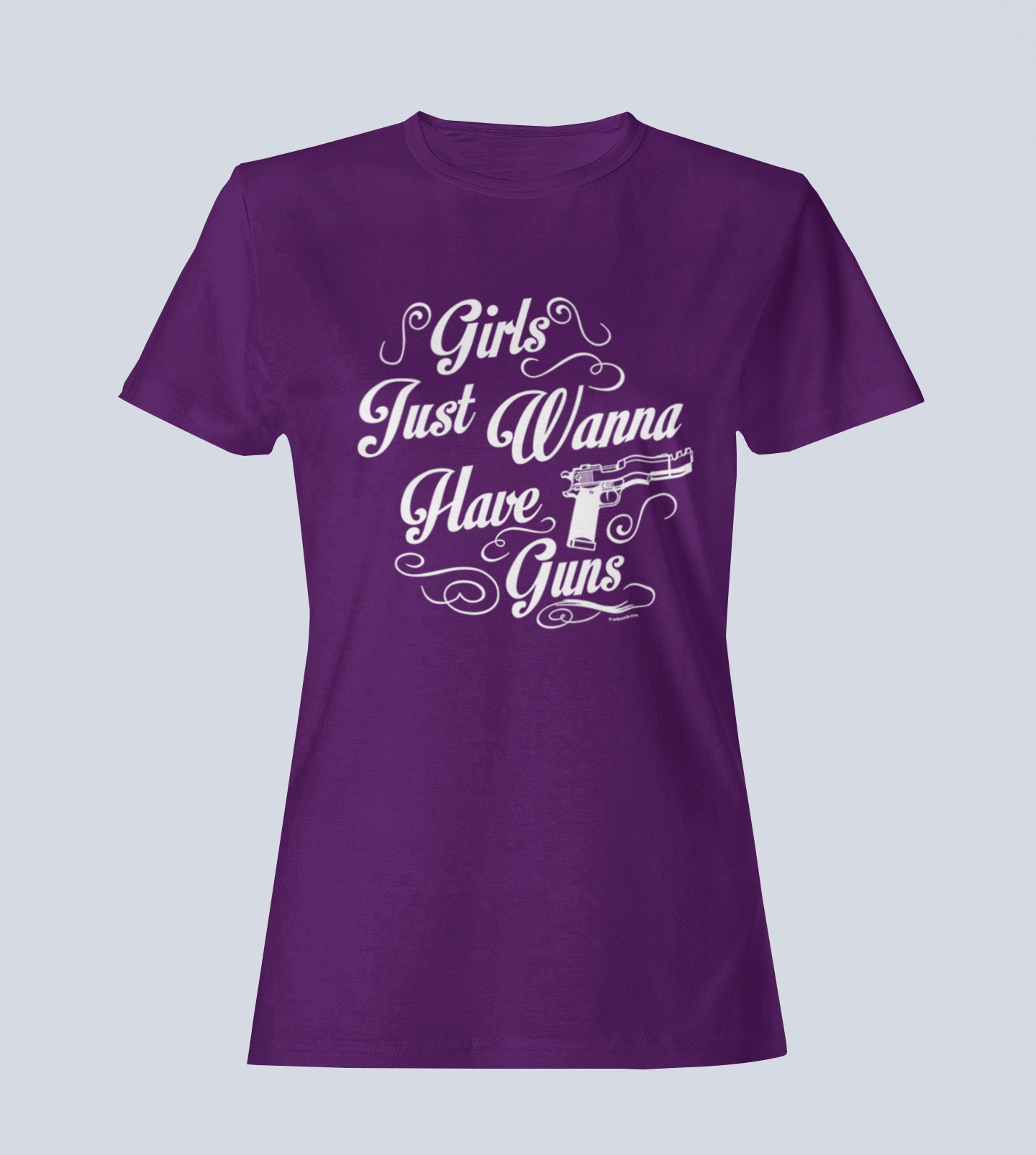 Girls Just Wanna Have Guns - Ladies Style - T-Shirt