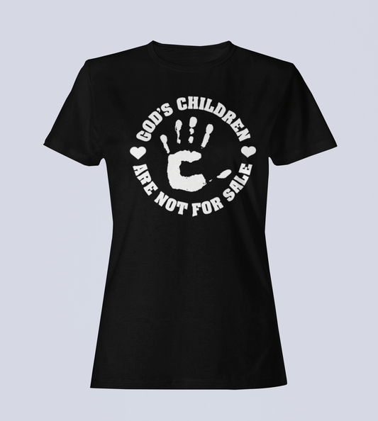 God's Children Are Not For Sale - Ladies - T-Shirt