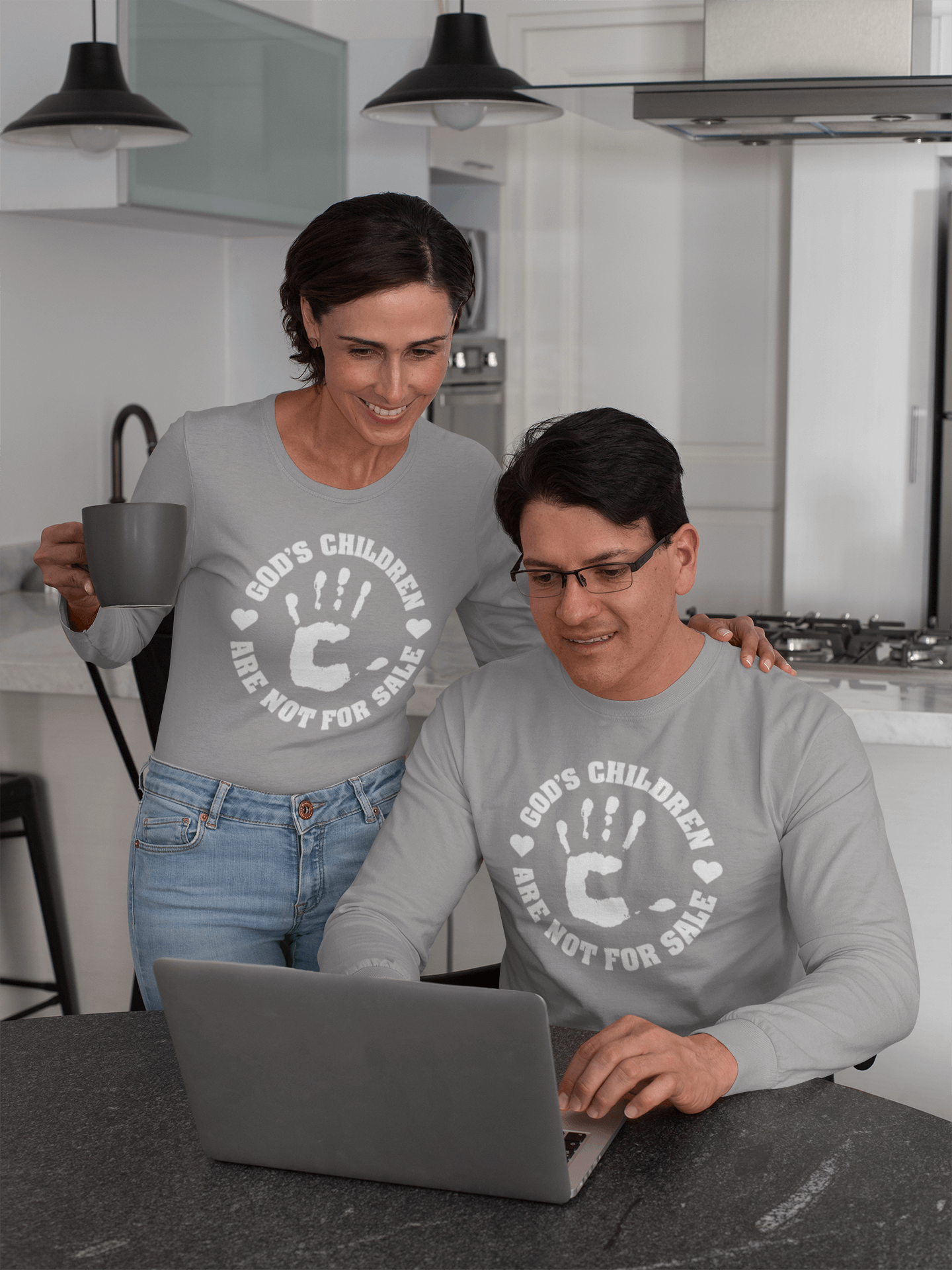 God's Children Are Not For Sale - Long Sleeve - T-Shirt