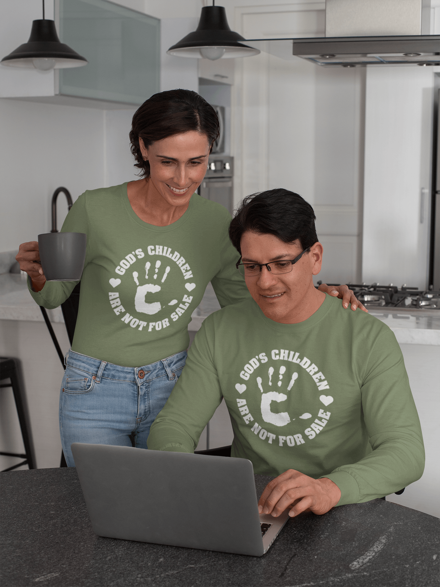 God's Children Are Not For Sale - Long Sleeve - T-Shirt