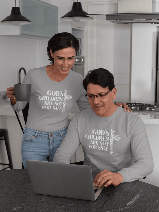 God's Children Are Not for Sale - Long Sleeve T-Shirt