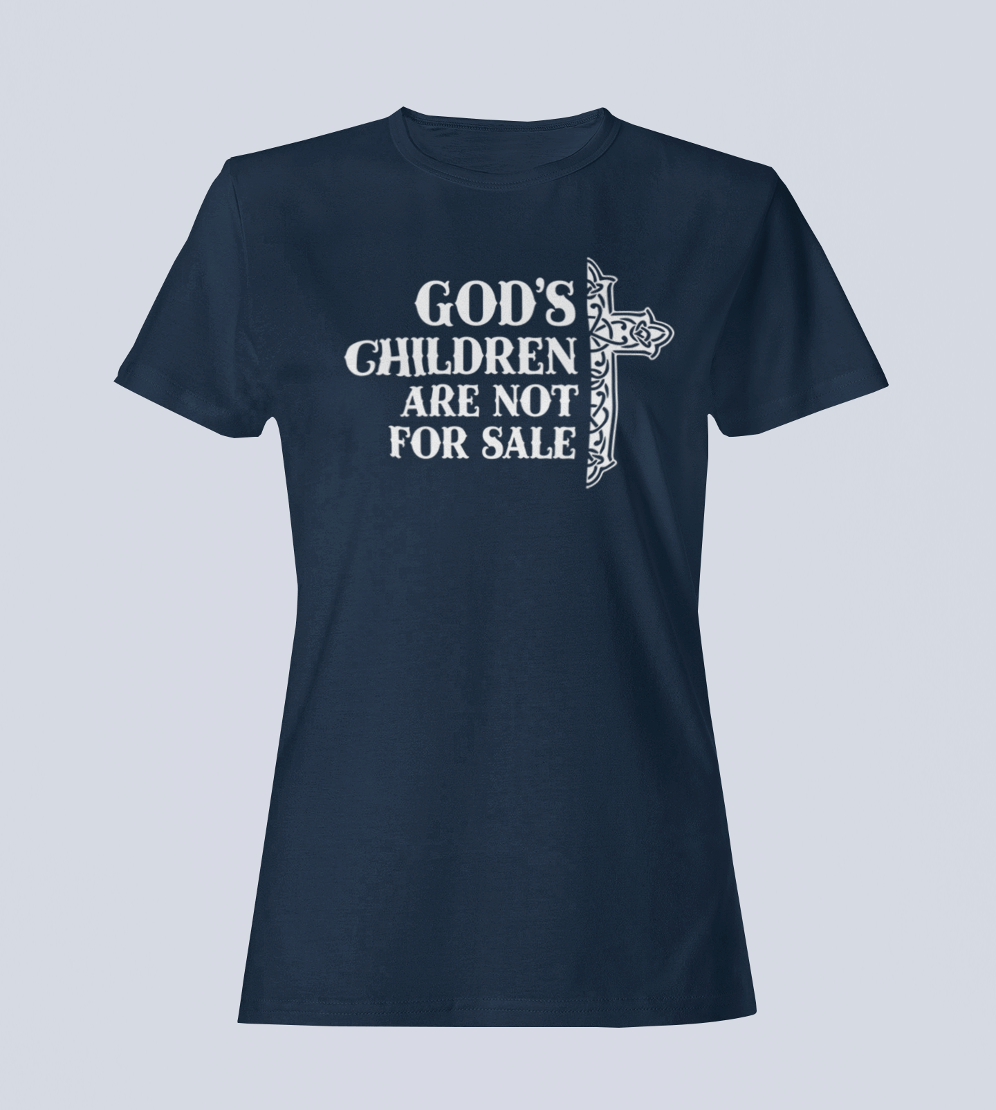 God's Children Are Not for Sale - Ladies Style T-Shirt