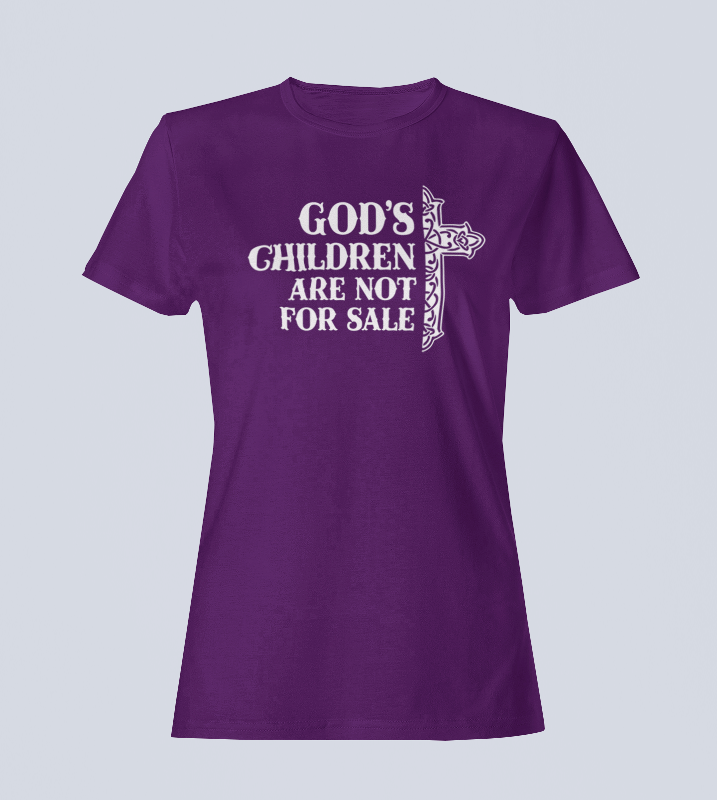 God's Children Are Not for Sale - Ladies Style T-Shirt