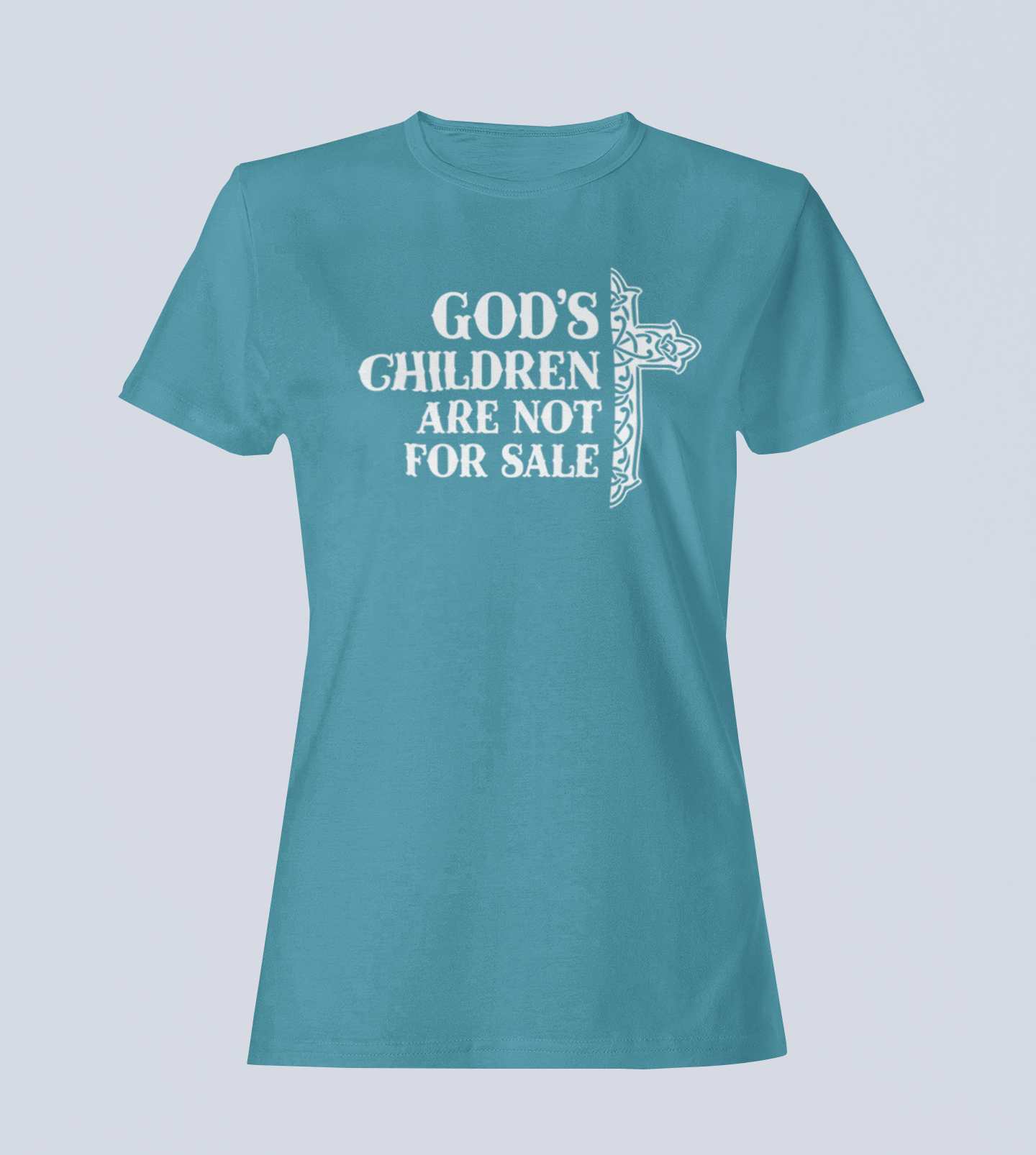 God's Children Are Not for Sale - Ladies Style T-Shirt