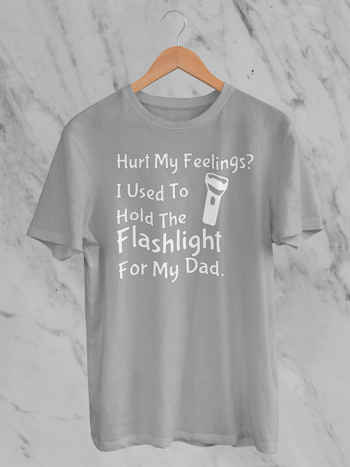 I Held The Flashlight For My Dad - T-Shirt