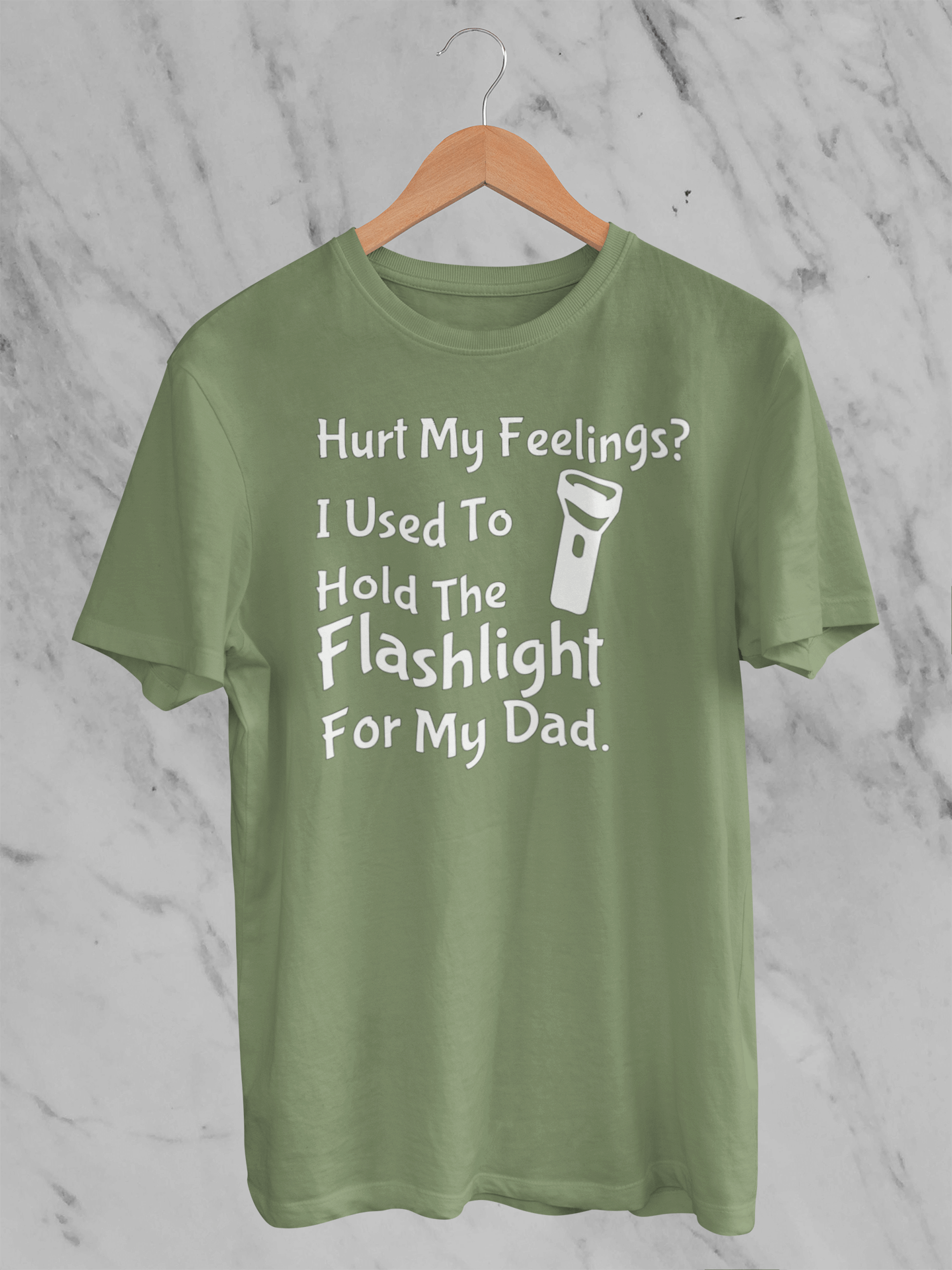 I Held The Flashlight For My Dad - T-Shirt