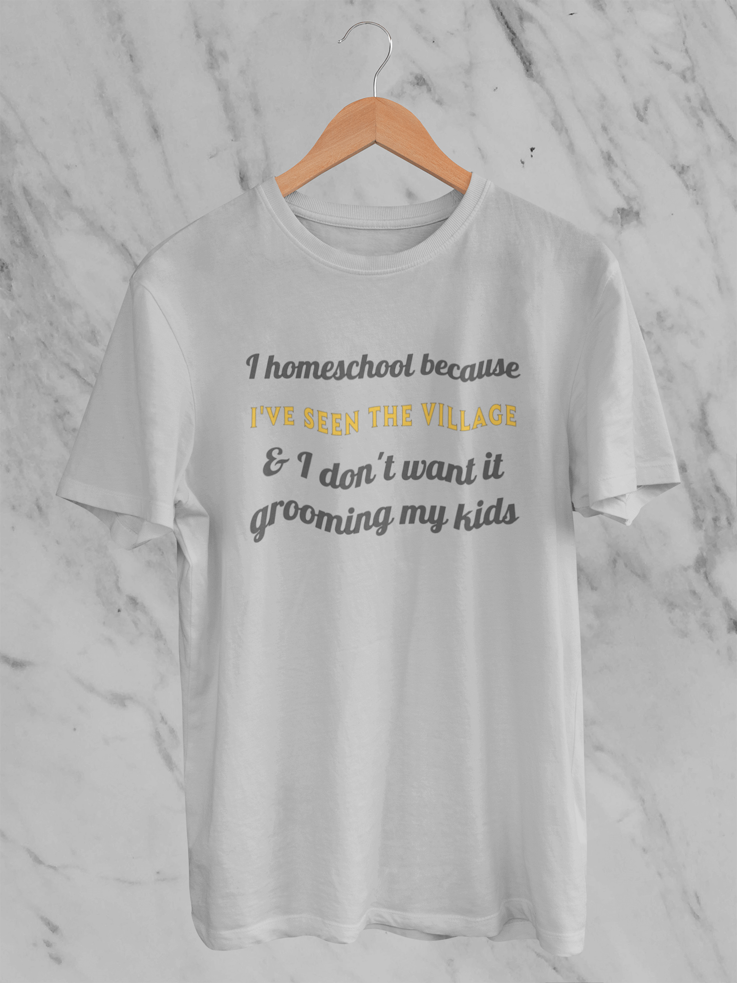 I Homeschool Because - Unisex