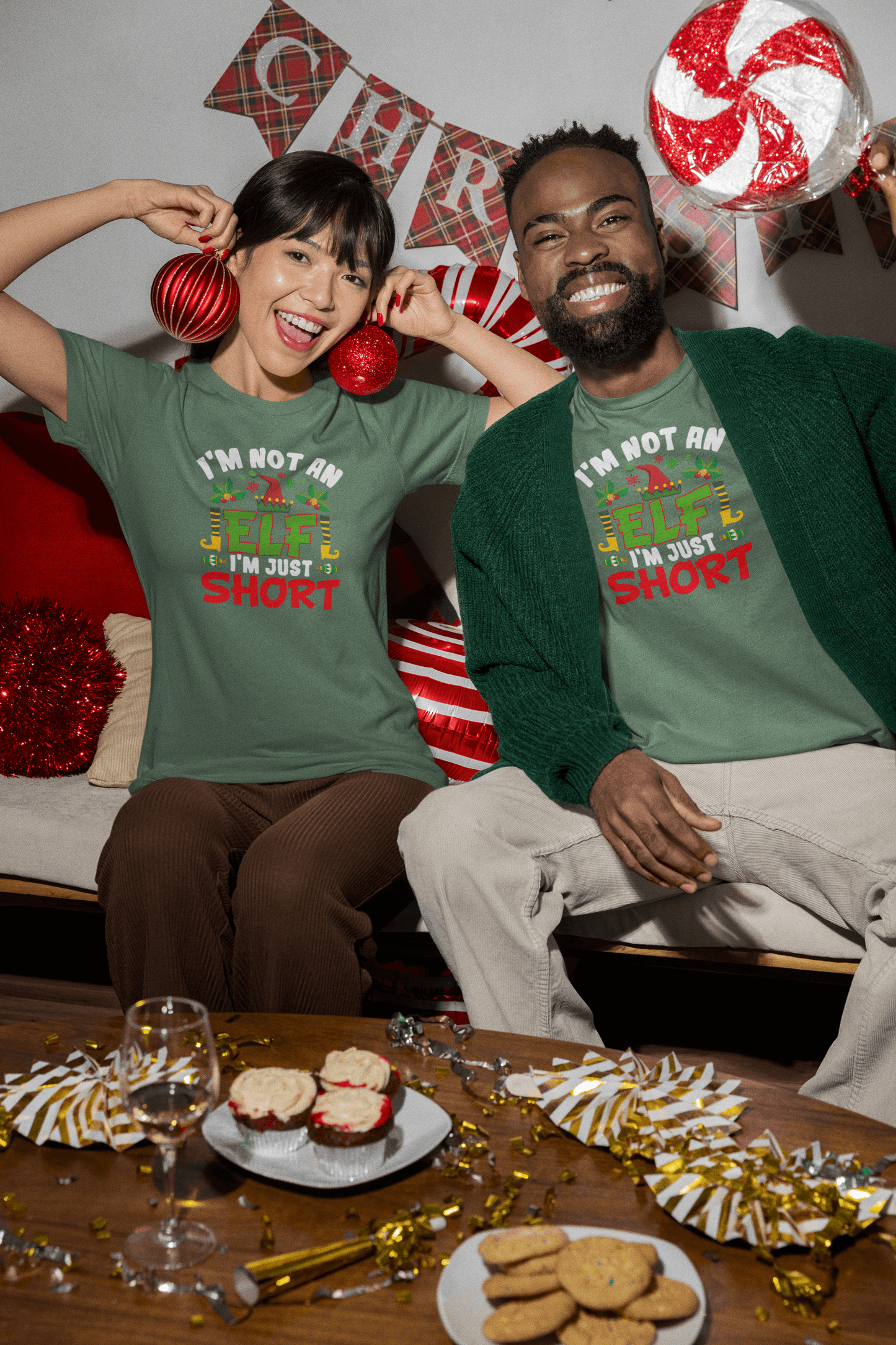 Not an Elf, Just Short - Unisex T-Shirt