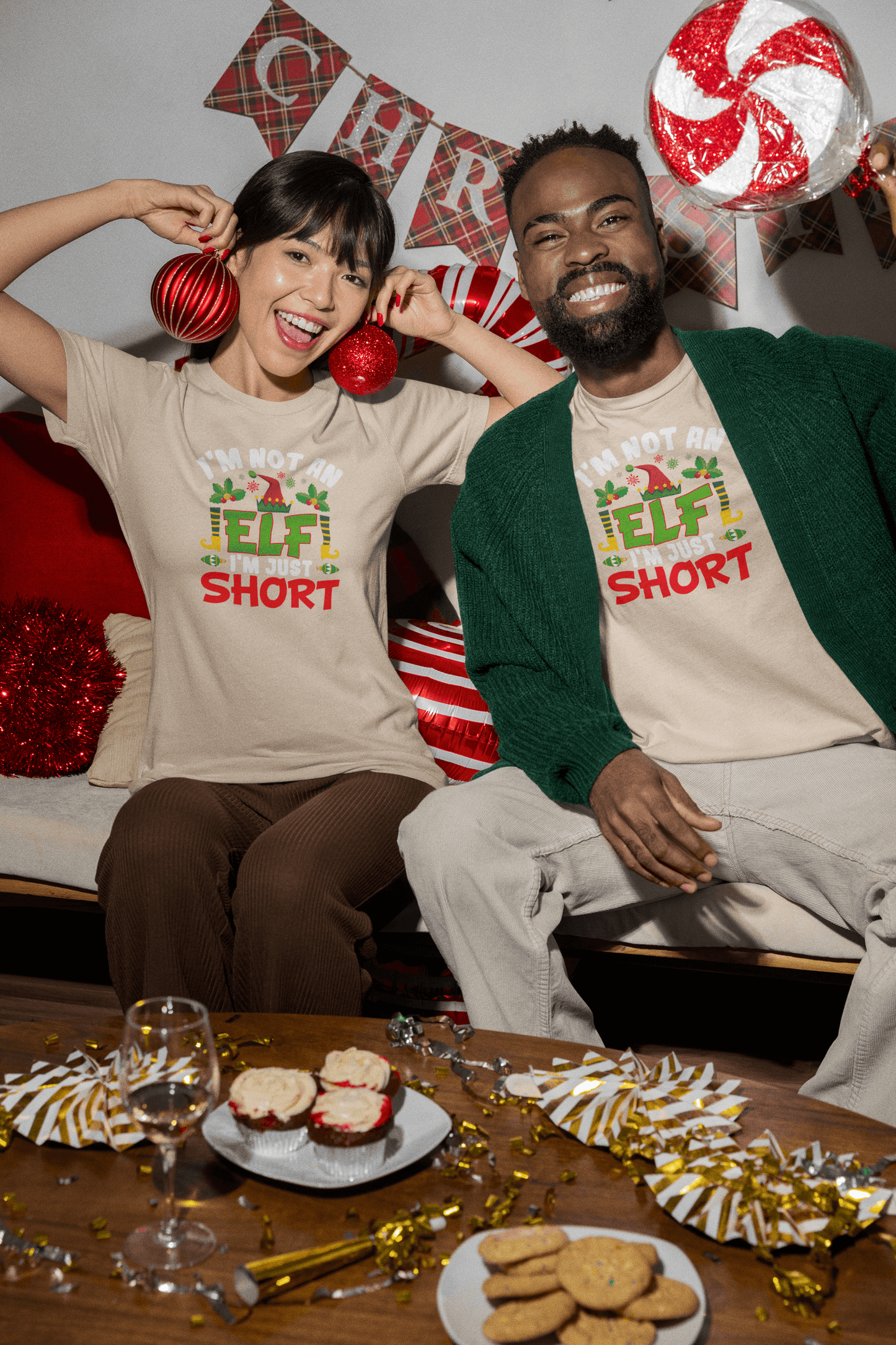 Not an Elf, Just Short - Unisex T-Shirt