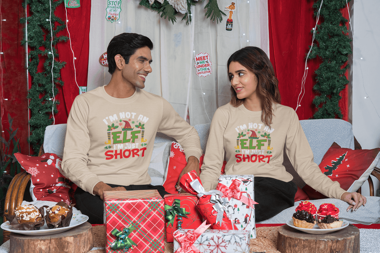 Not an Elf, Just Short - Sweatshirt