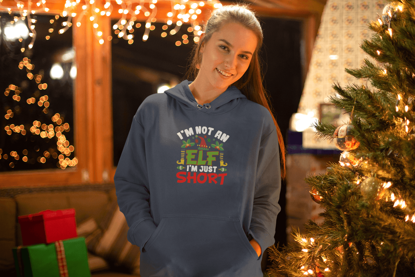 Not an Elf, Just Short - Hoodies