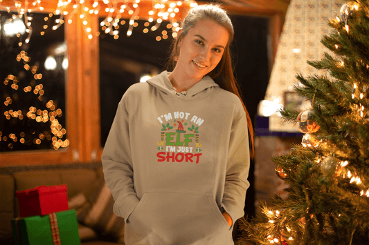 Not an Elf, Just Short - Hoodies