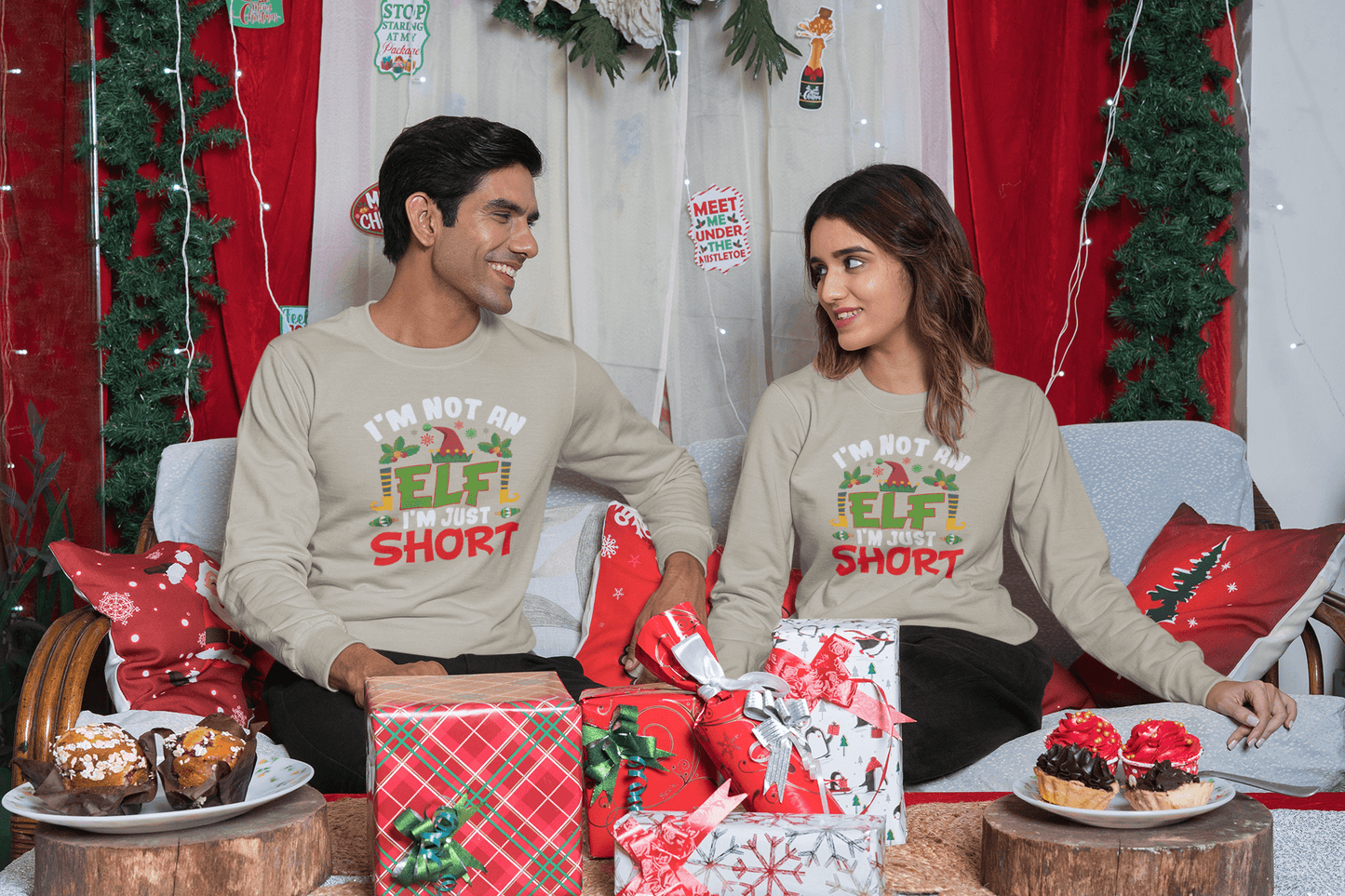 Not an Elf, Just Short - Sweatshirt
