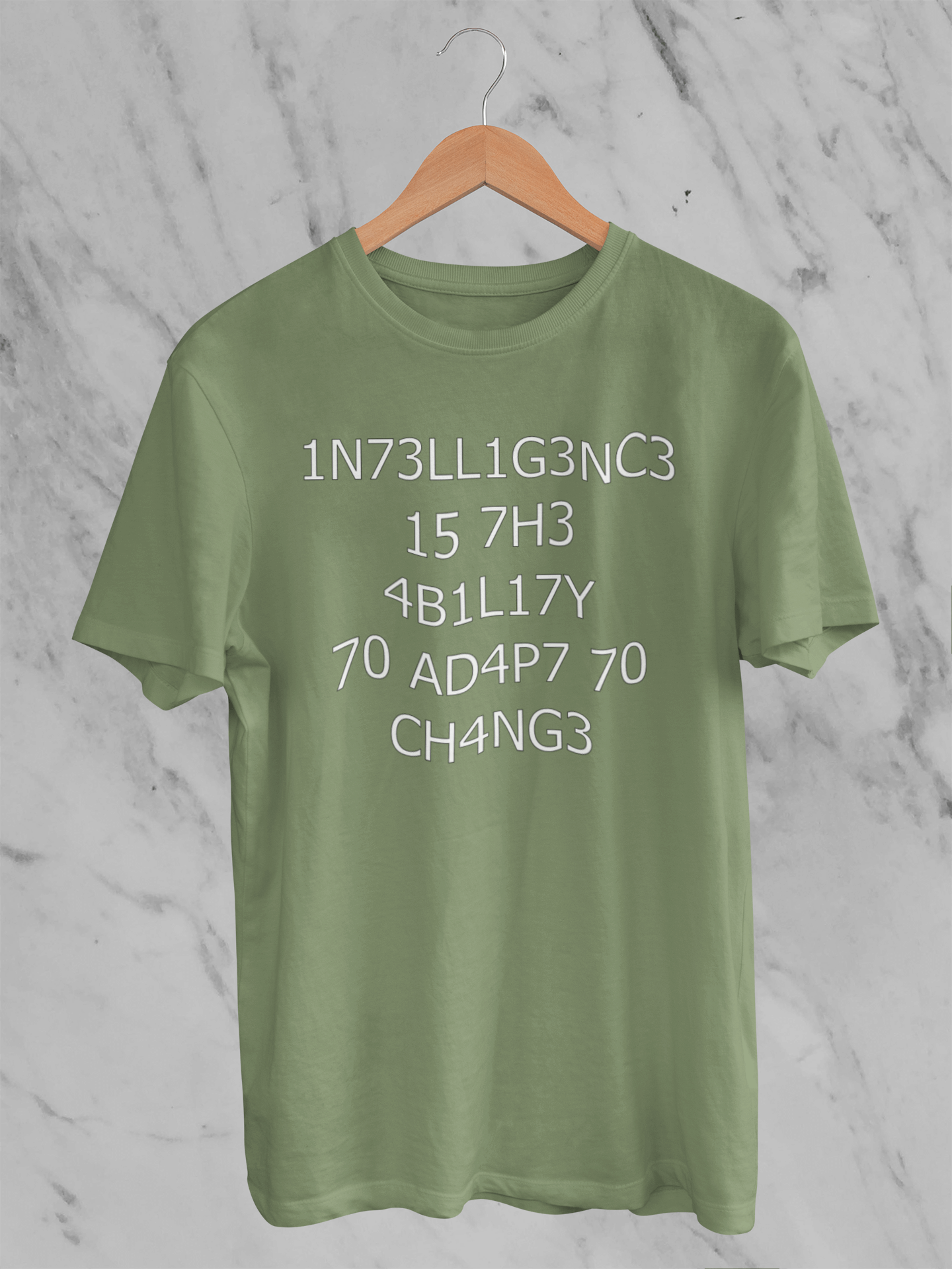 Intelligence is the Ability to Adapt to Change - T-Shirt