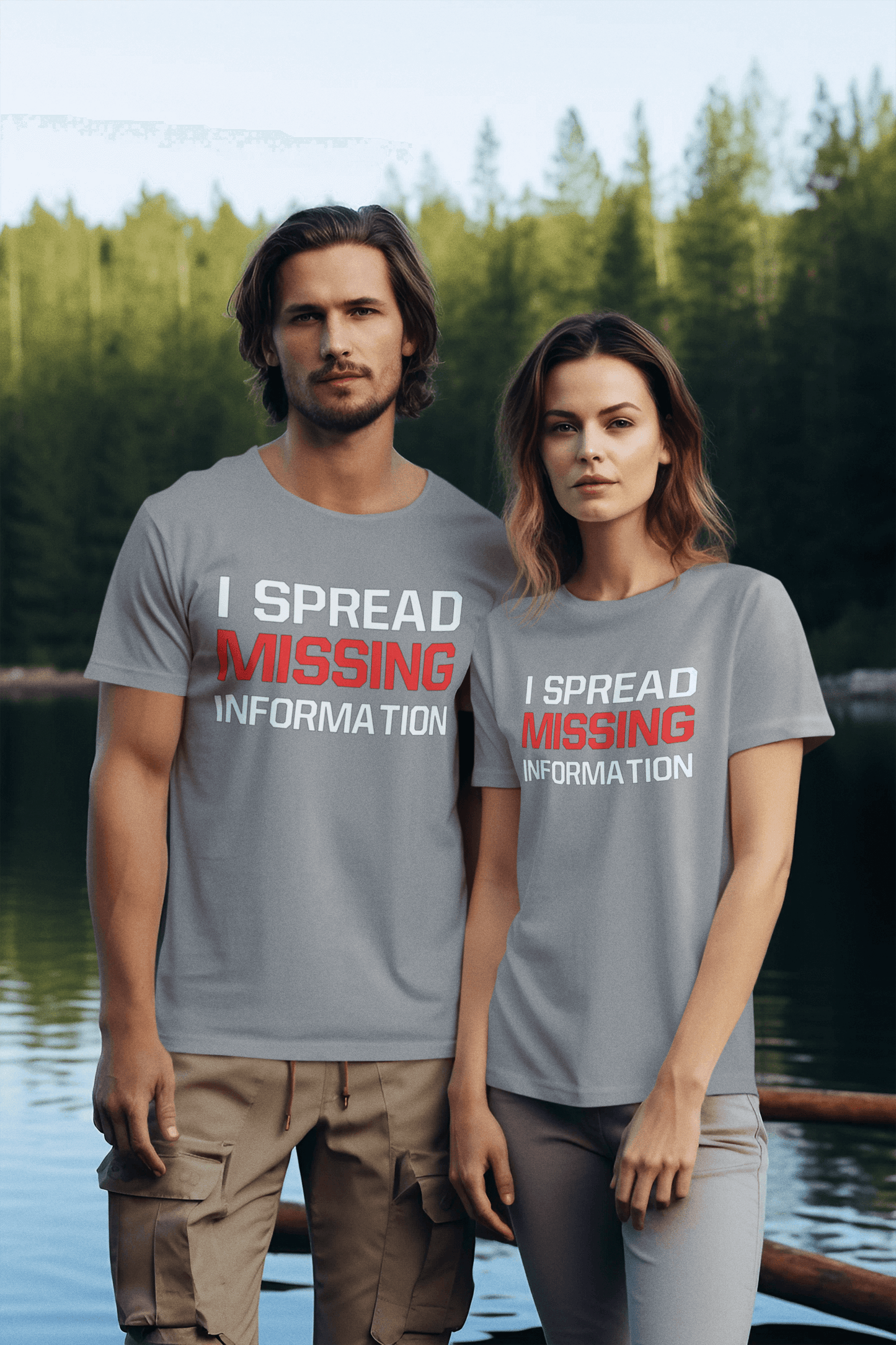 I Spread MISSING Information - T-Shirt