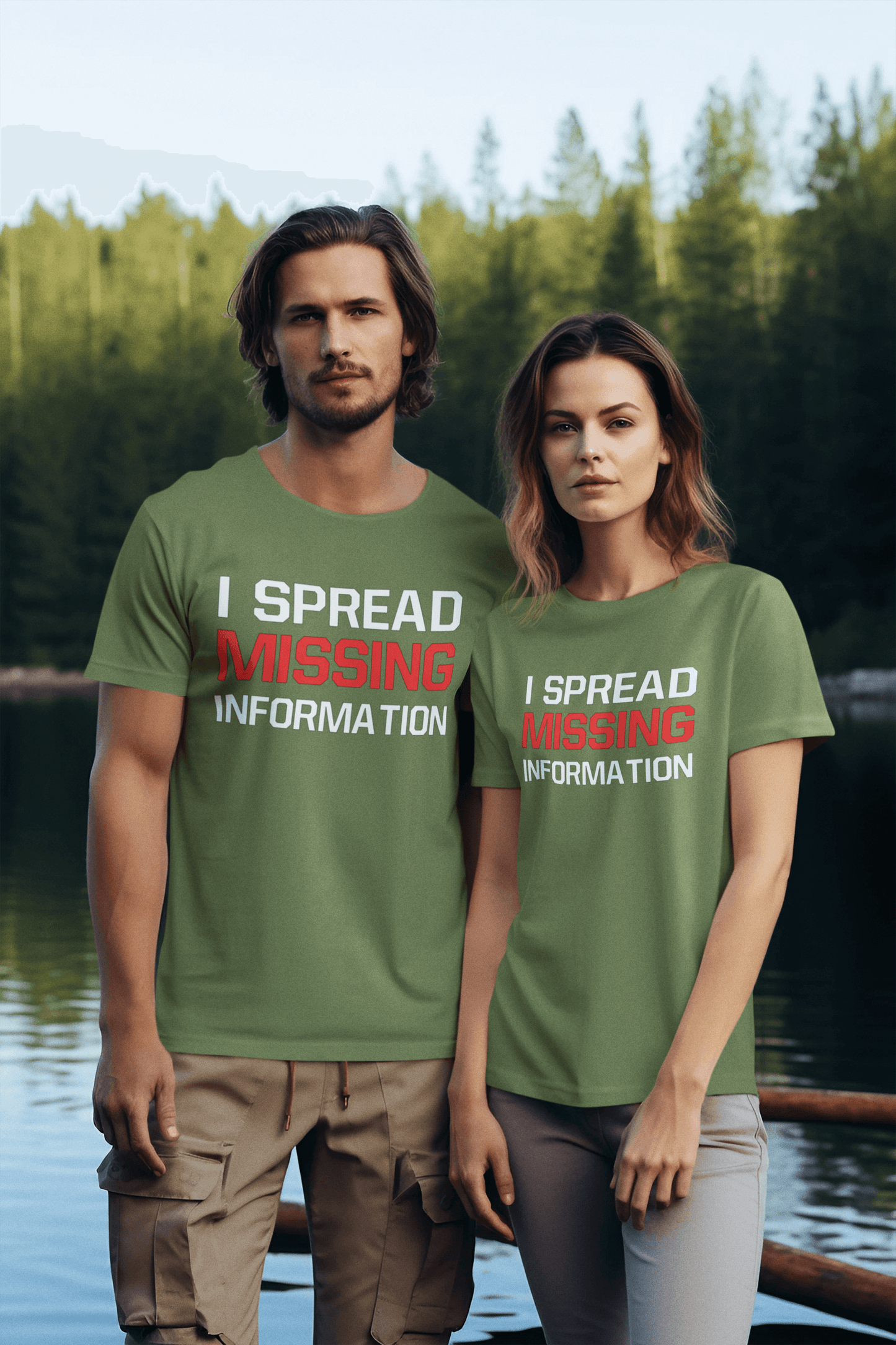 I Spread MISSING Information - T-Shirt