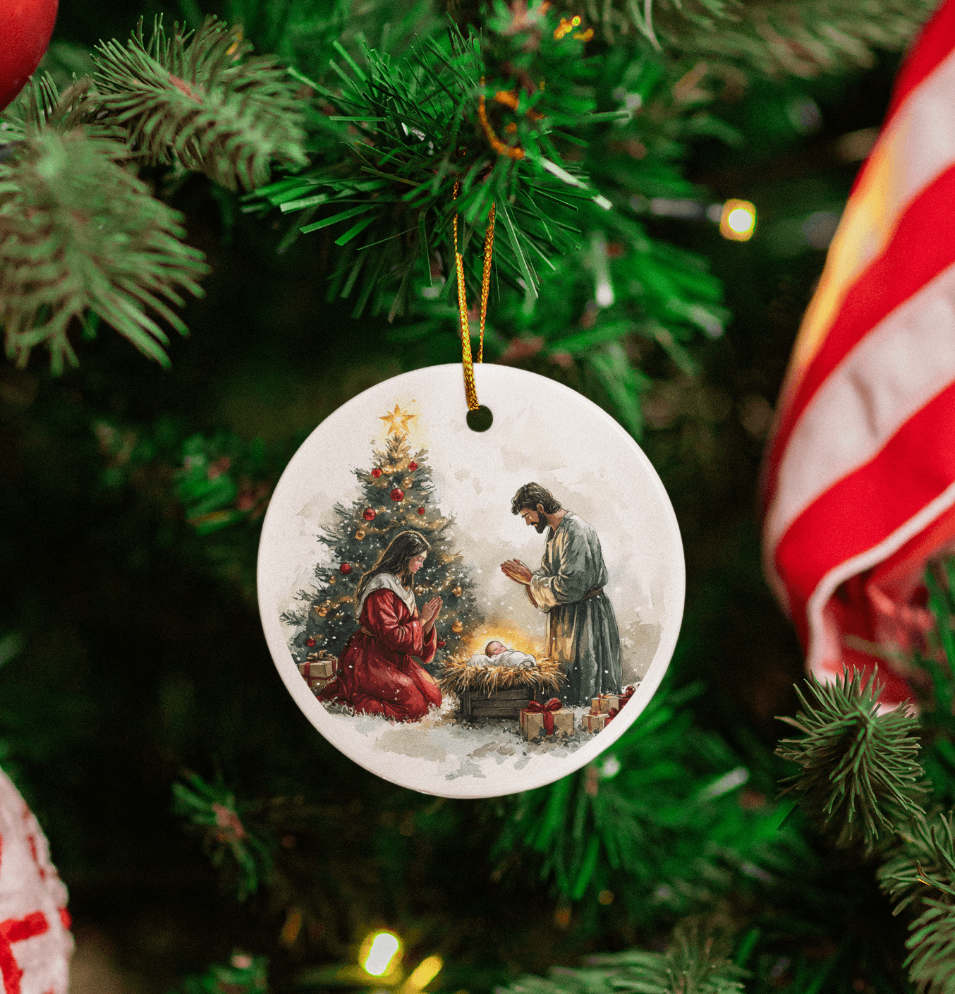 Nativity Ornament Collection (4 designs)