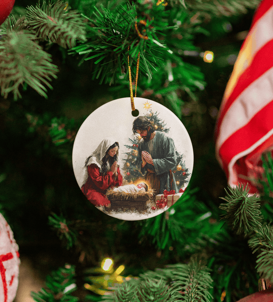 Nativity Ornament Collection (4 designs)