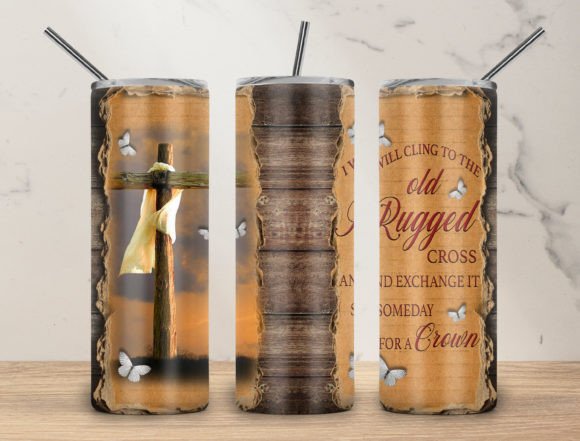 Old Rugged Cross  - 20 Oz Tumbler