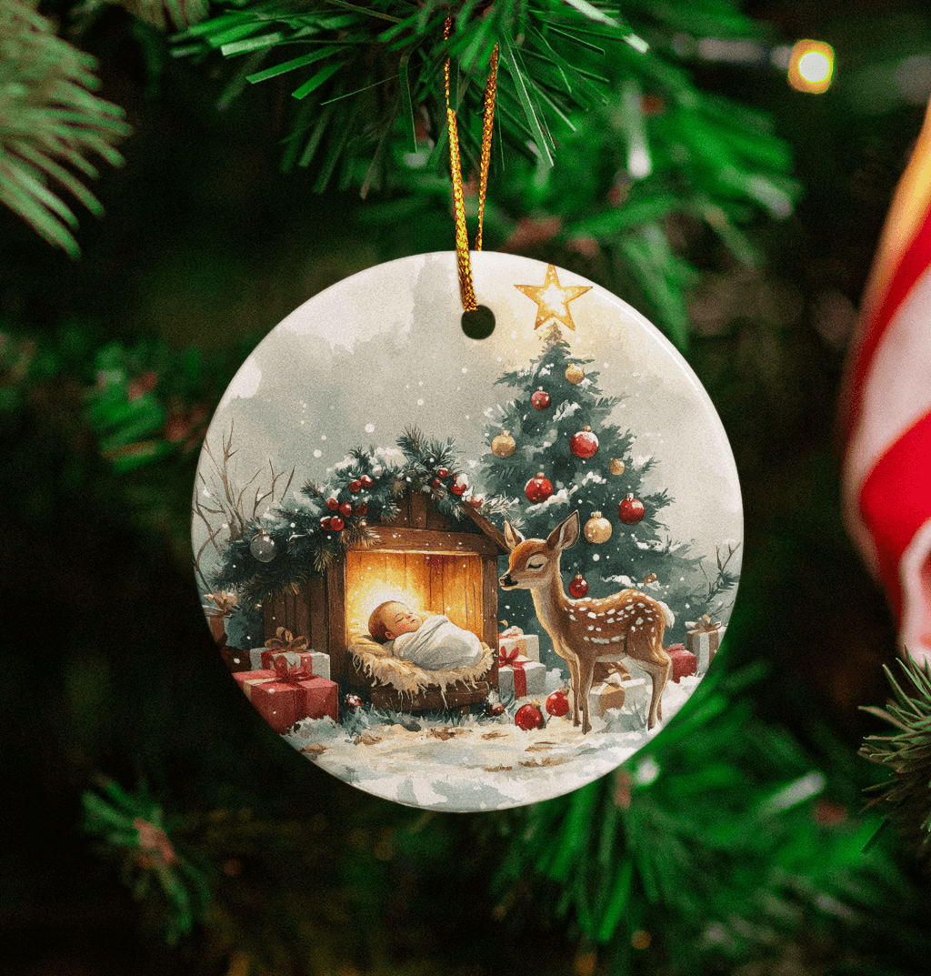 Nativity Ornament Collection (4 designs)