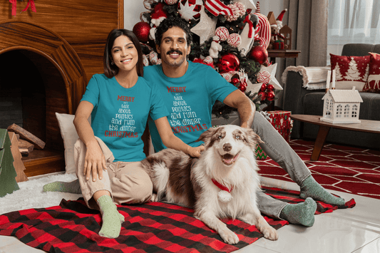 Merry Let's Talk About Politics - Unisex T-Shirt