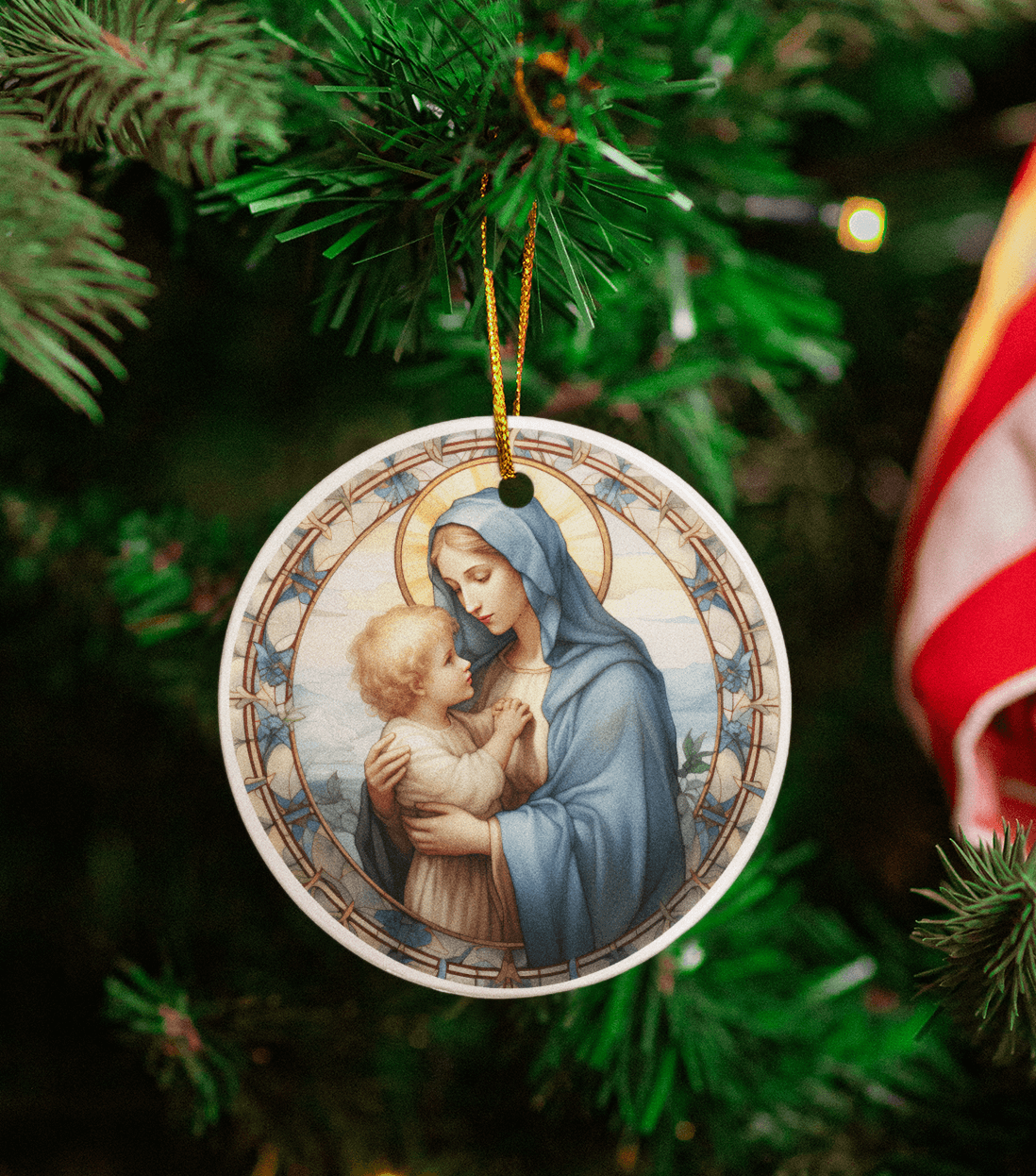 Sacred Christmas Blessings Ornaments (8 designs)