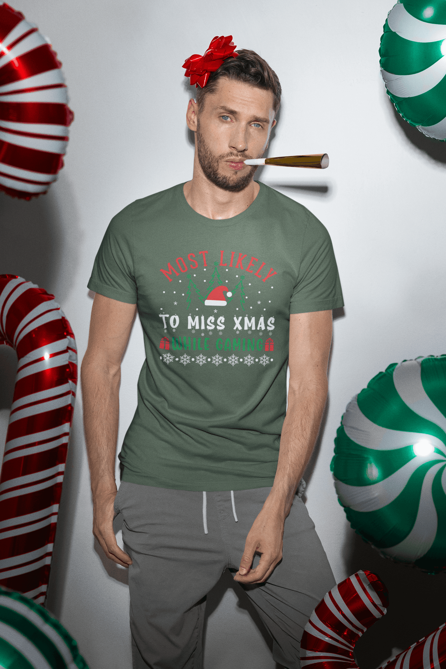 Most Likely to Miss Xmas While Gaming - Unisex