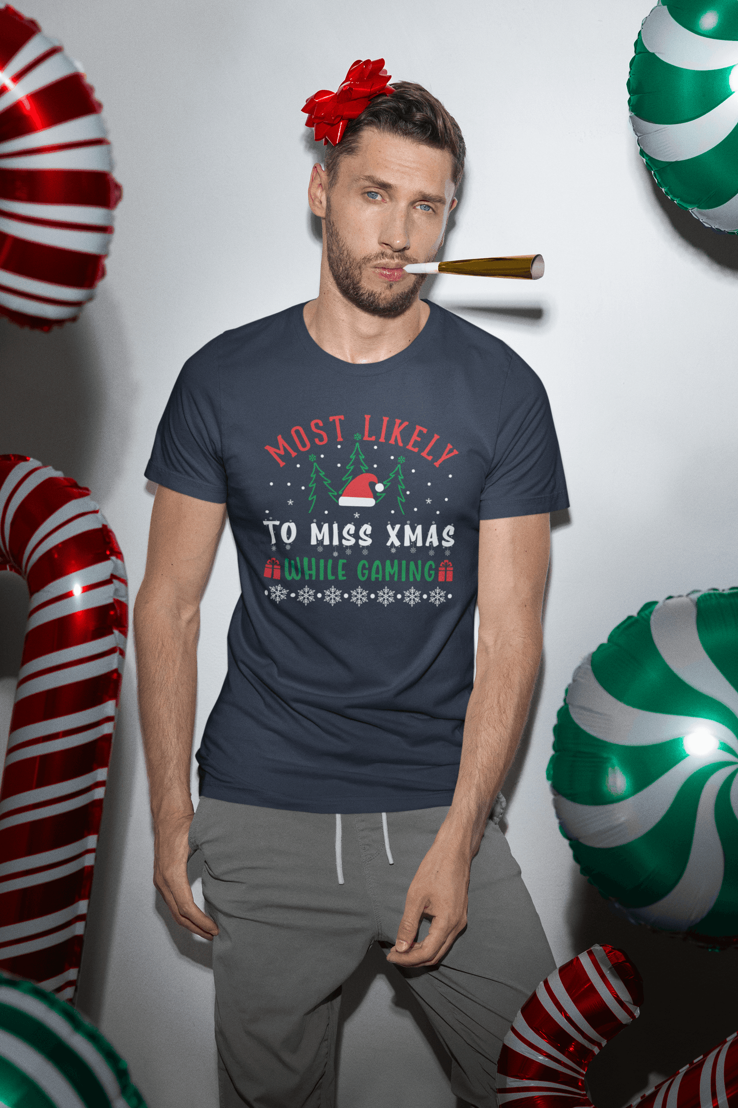 Most Likely to Miss Xmas While Gaming - Unisex