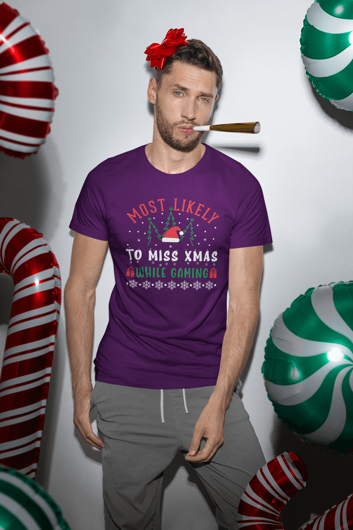 Most Likely to Miss Xmas While Gaming - Unisex