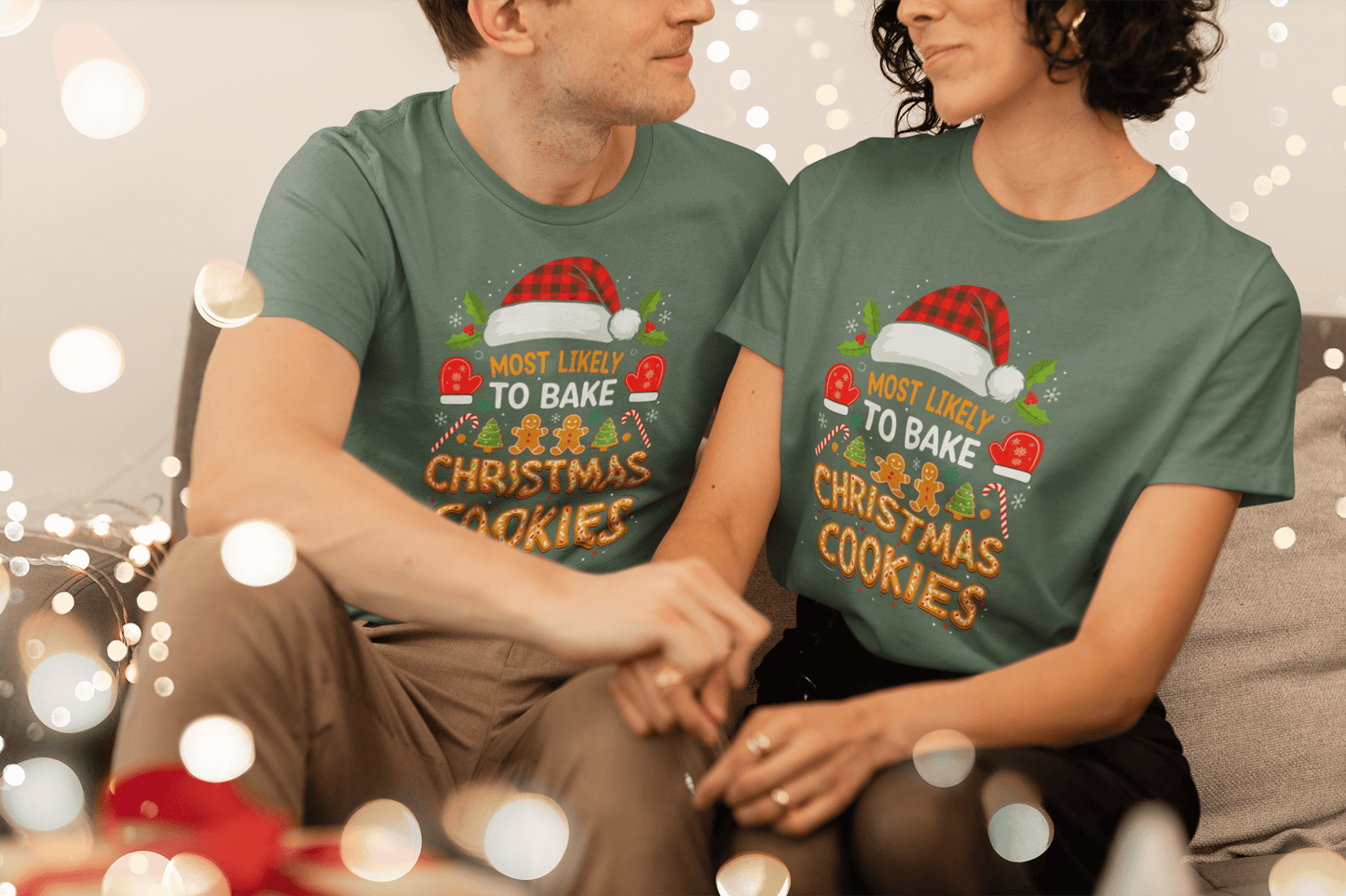 Most Likely to Bake Christmas Cookies - Unisex