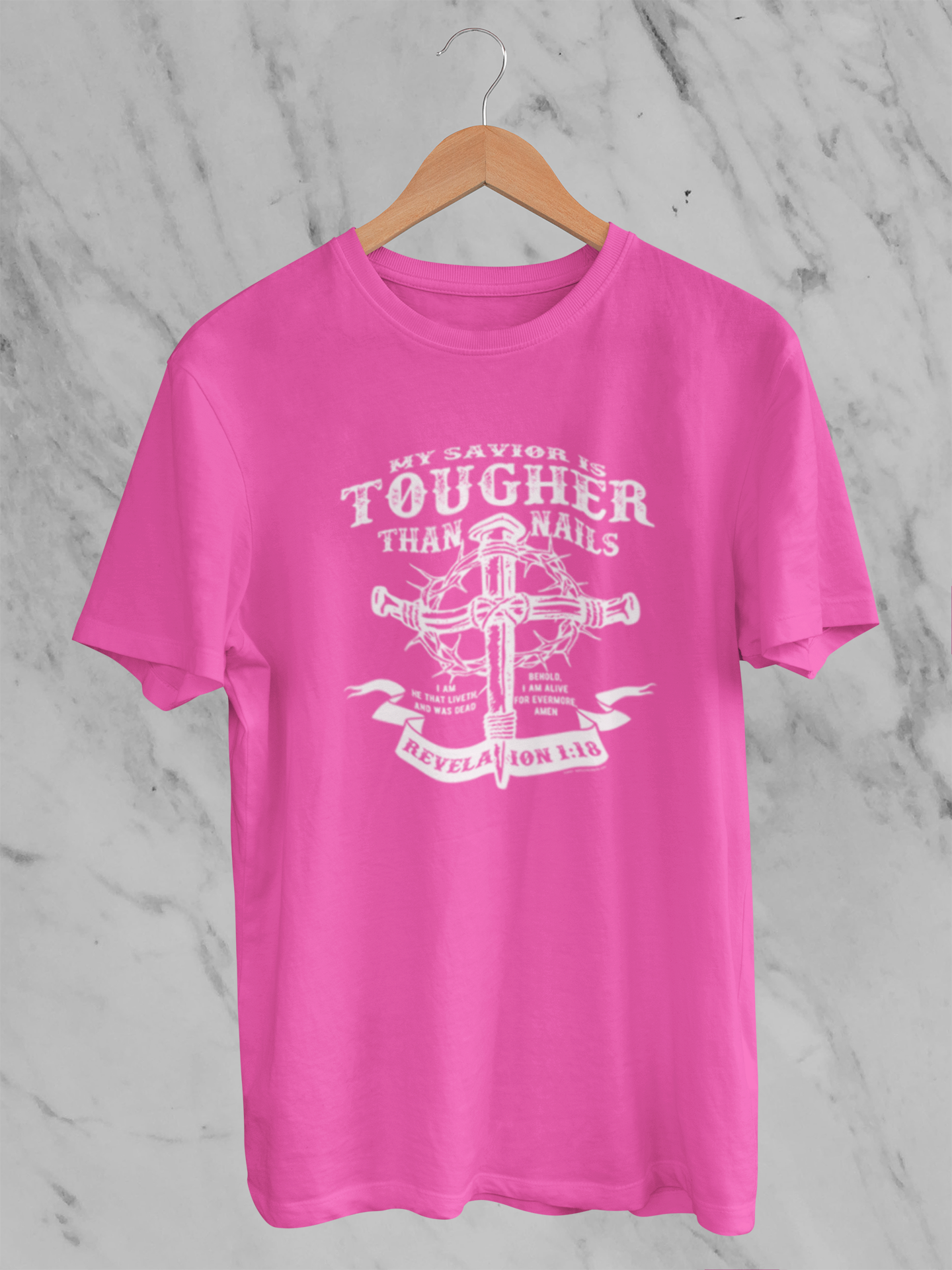 My Savior is Tougher than Nails - T-Shirt