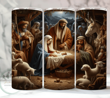 Away in the Manager - 20 Oz Tumbler