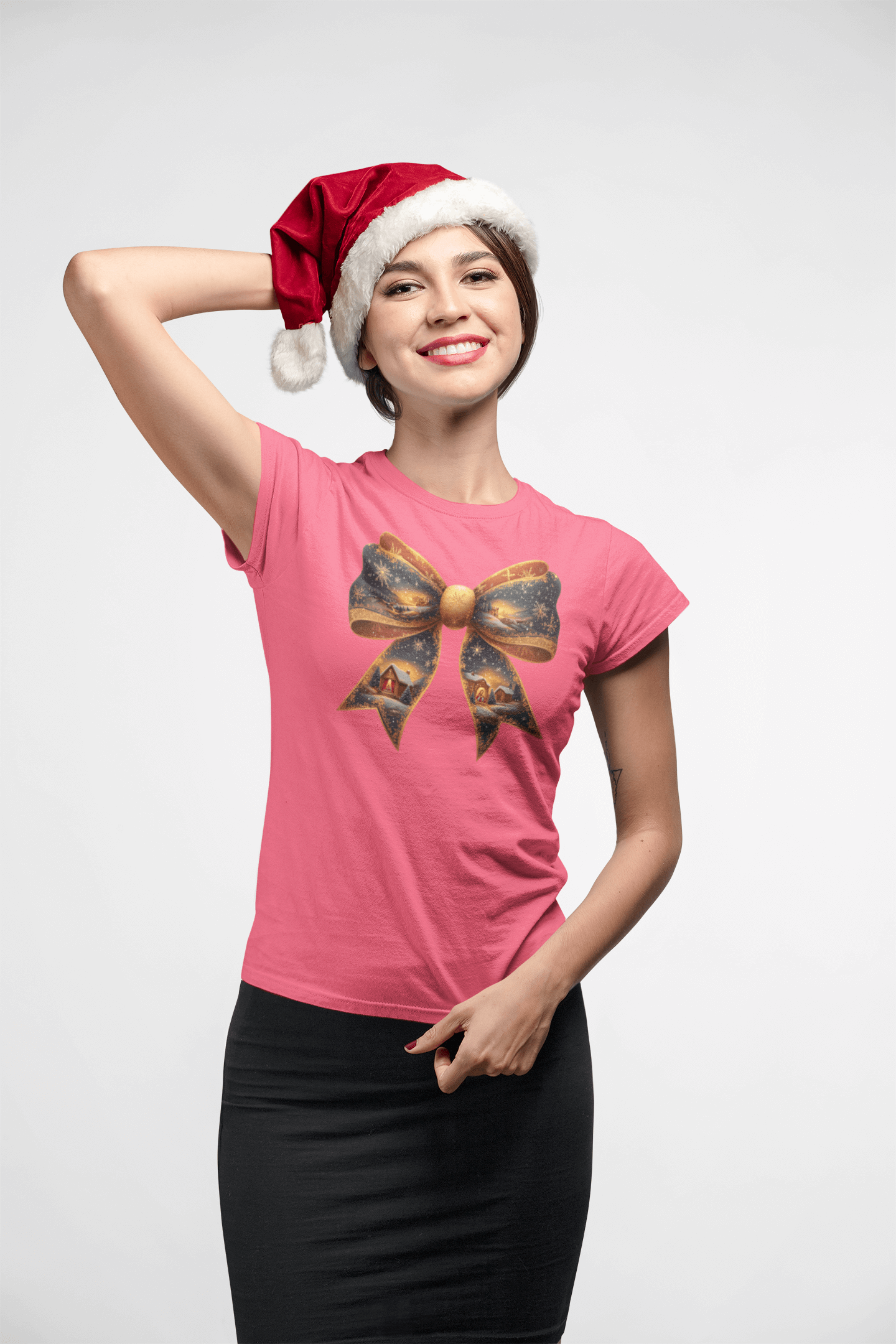 Nativity Bow - Ladies Fitted