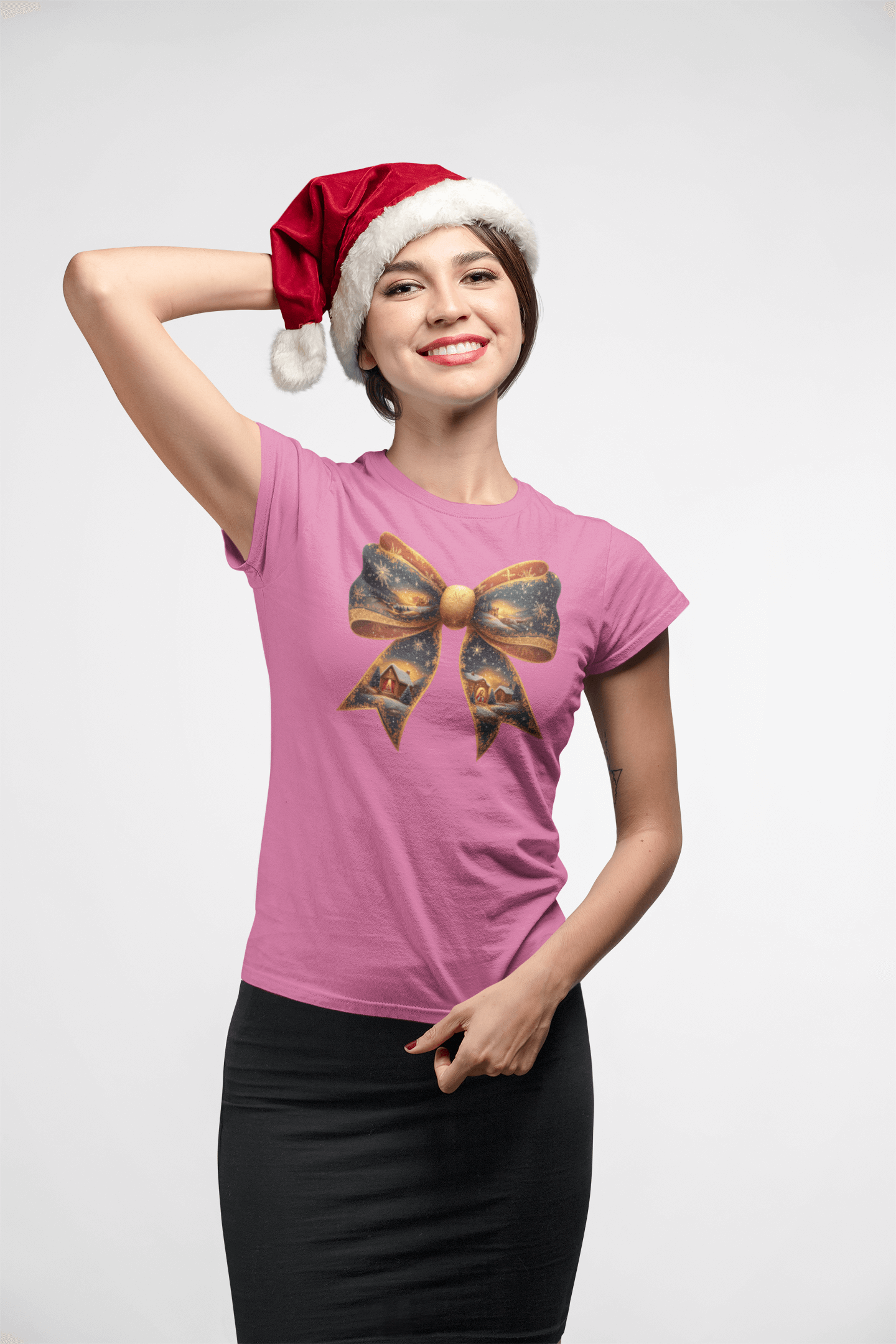 Nativity Bow - Ladies Fitted