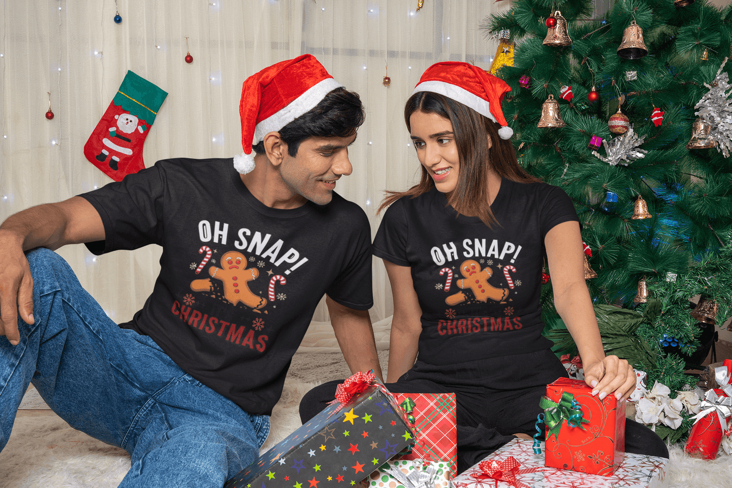 Oh Snap! It's Christmas - T-Shirt Unisex
