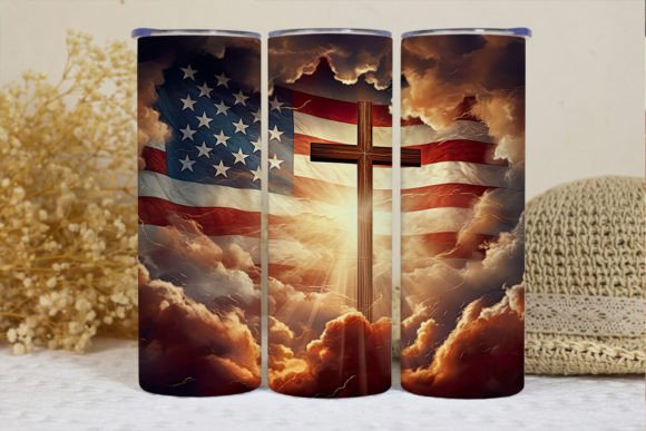Faith & Freedom 20 Oz Tumbler