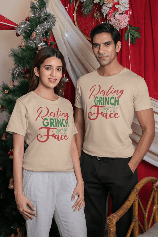 Resting Grinch Face - Unisex T-Shirt