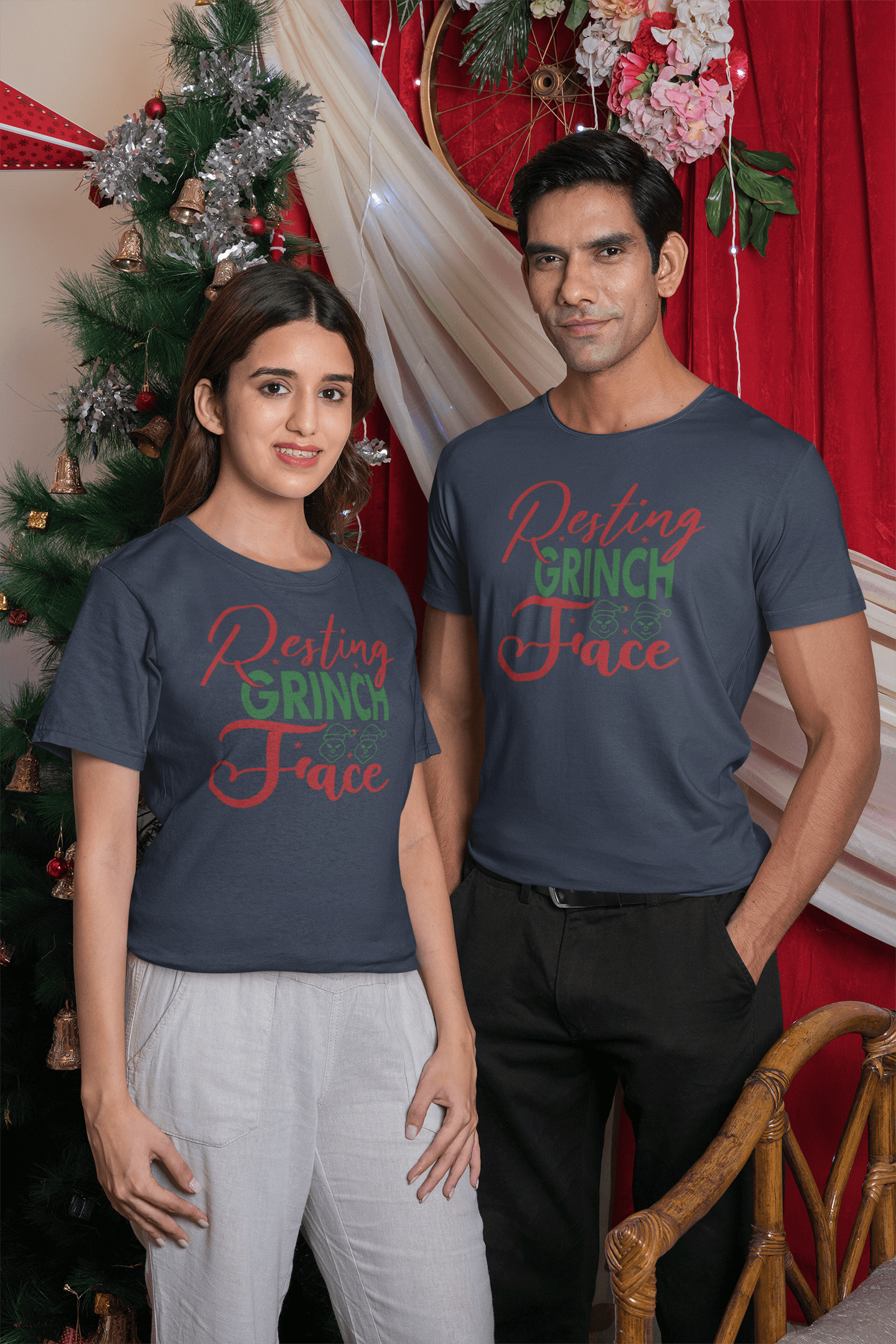 Resting Grinch Face - Unisex T-Shirt