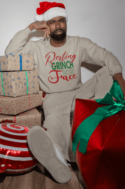 Resting Grinch Face - Sweatshirt Unisex