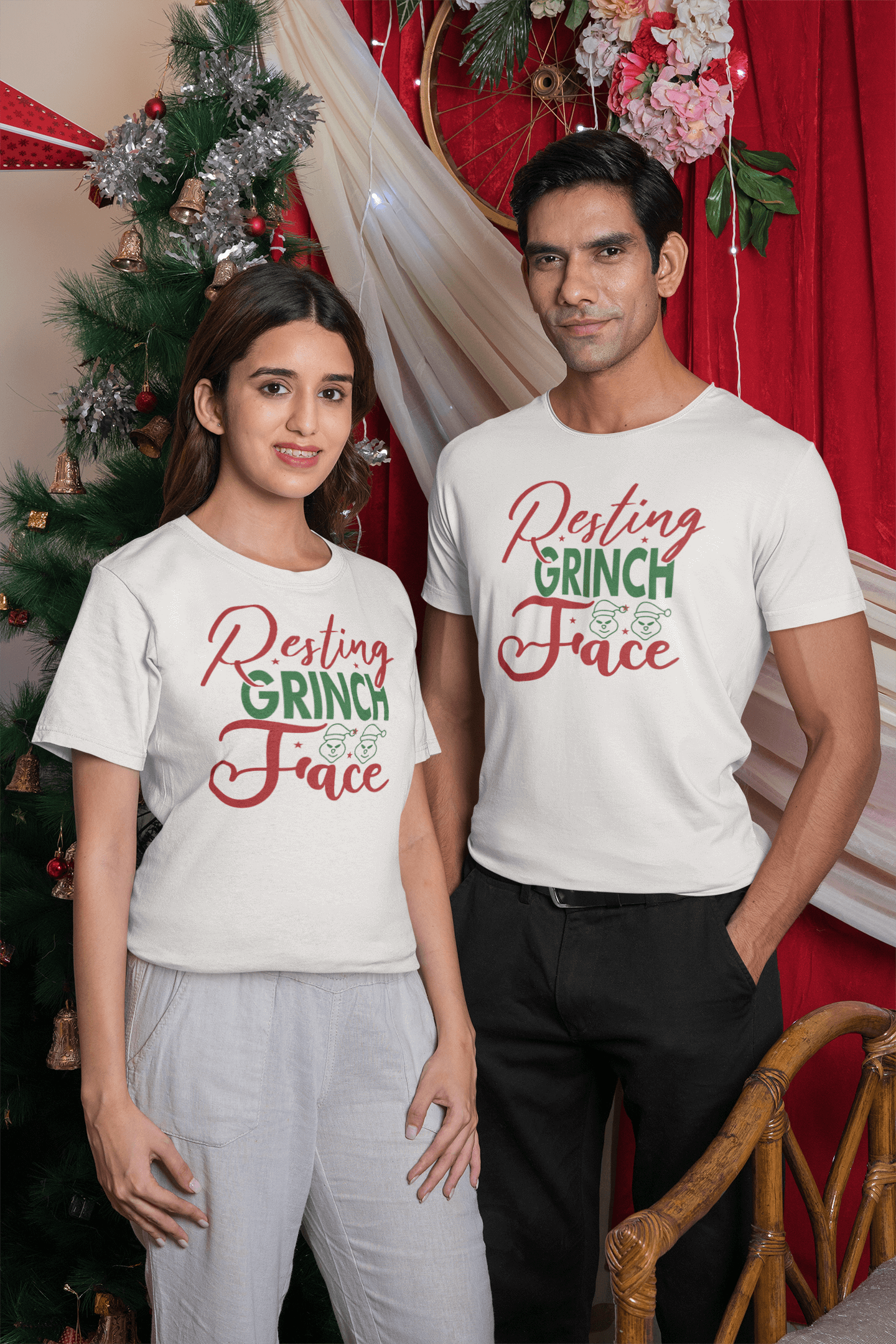 Resting Grinch Face - Unisex T-Shirt
