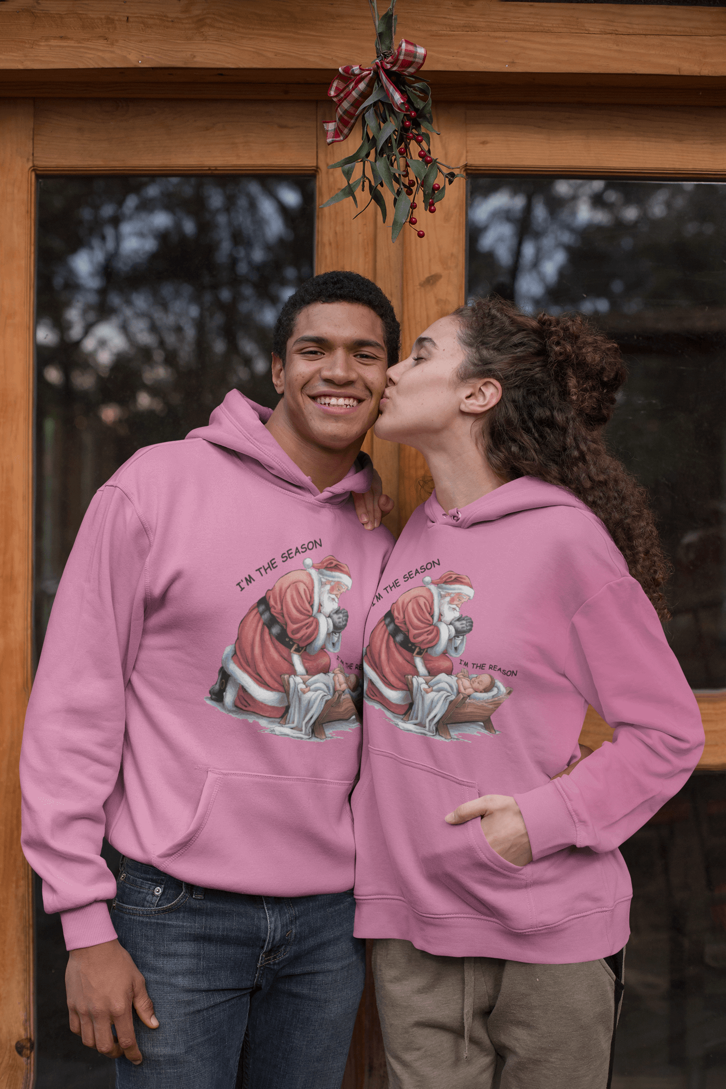 The Season & Reason Jesus Santa - Hoodie