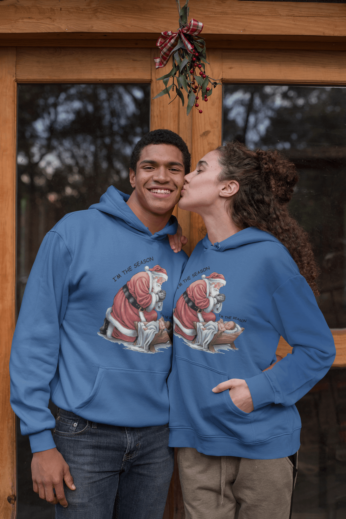 The Season & Reason Jesus Santa - Hoodie