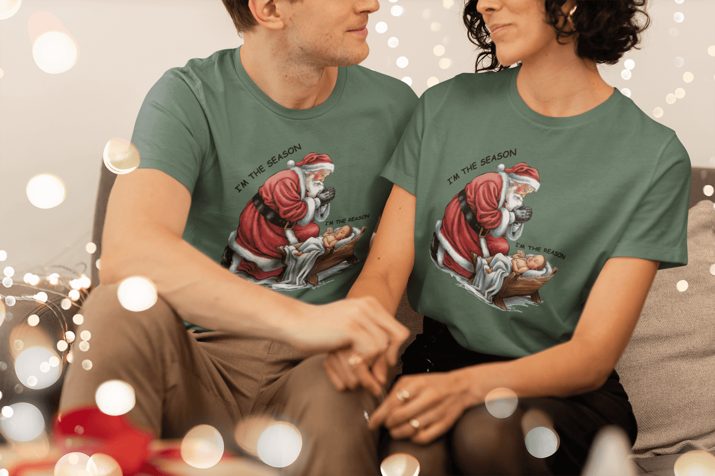 The Season & Reason Jesus Santa - Unisex T-Shirt