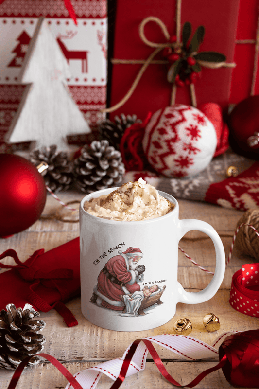 The Season & Reason Jesus Santa Mug