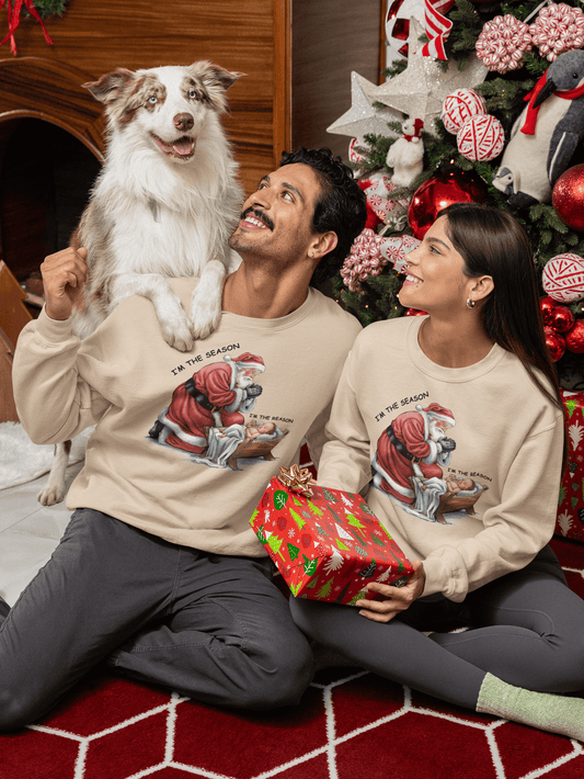 The Season & Reason Jesus Santa - Sweatshirt