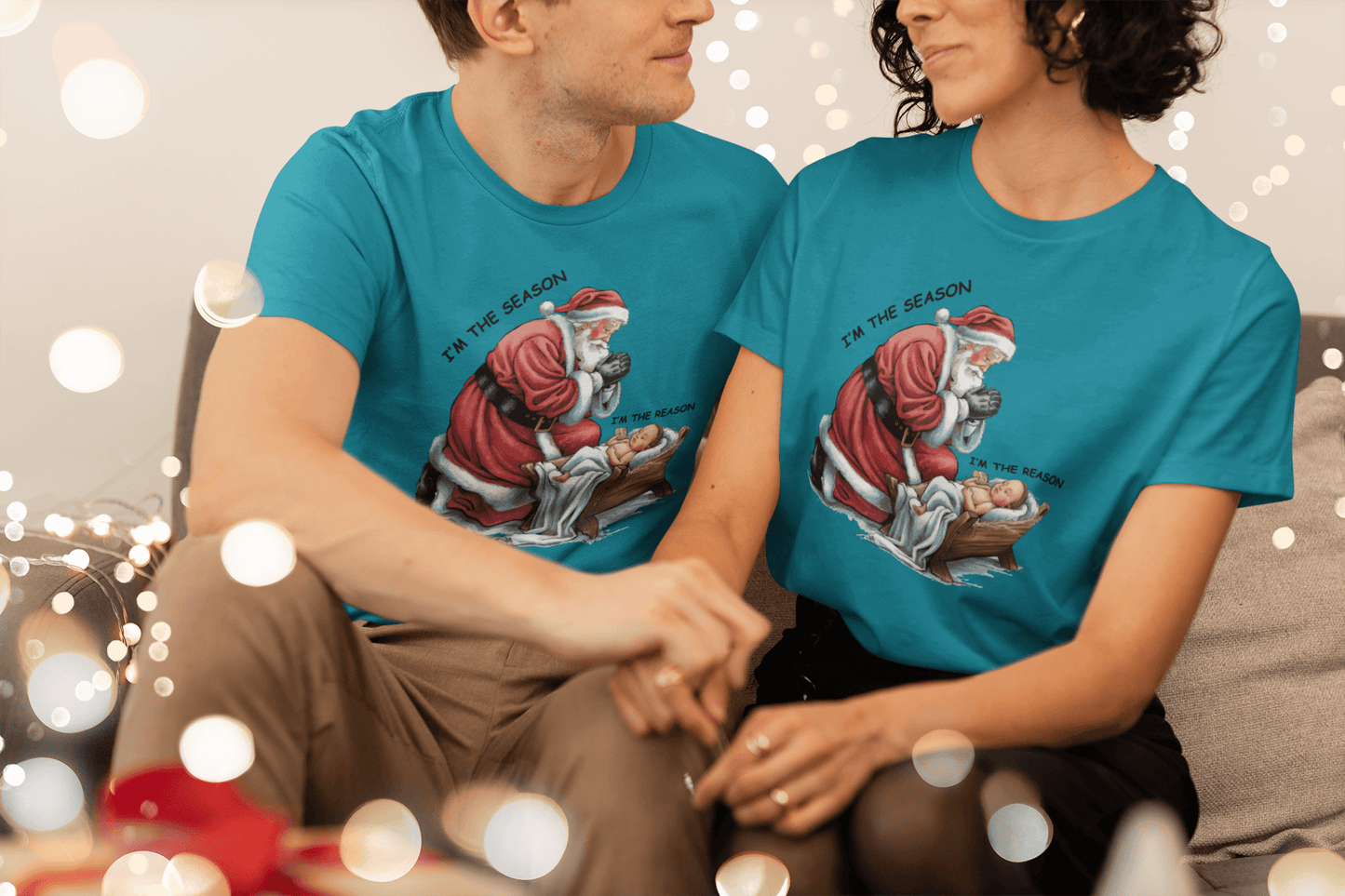 The Season & Reason Jesus Santa - Unisex T-Shirt