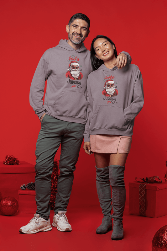 Santa Is Judging You - Hoodie