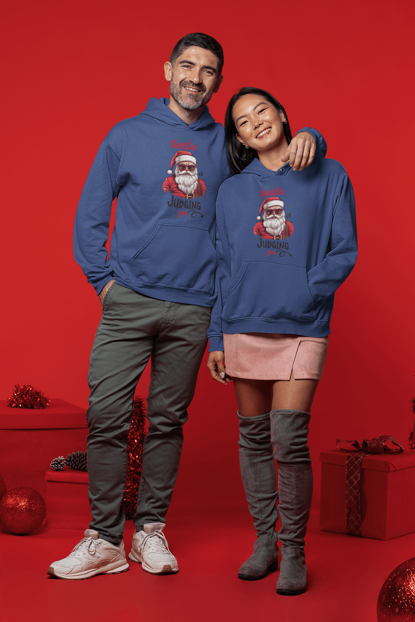 Santa Is Judging You - Hoodie