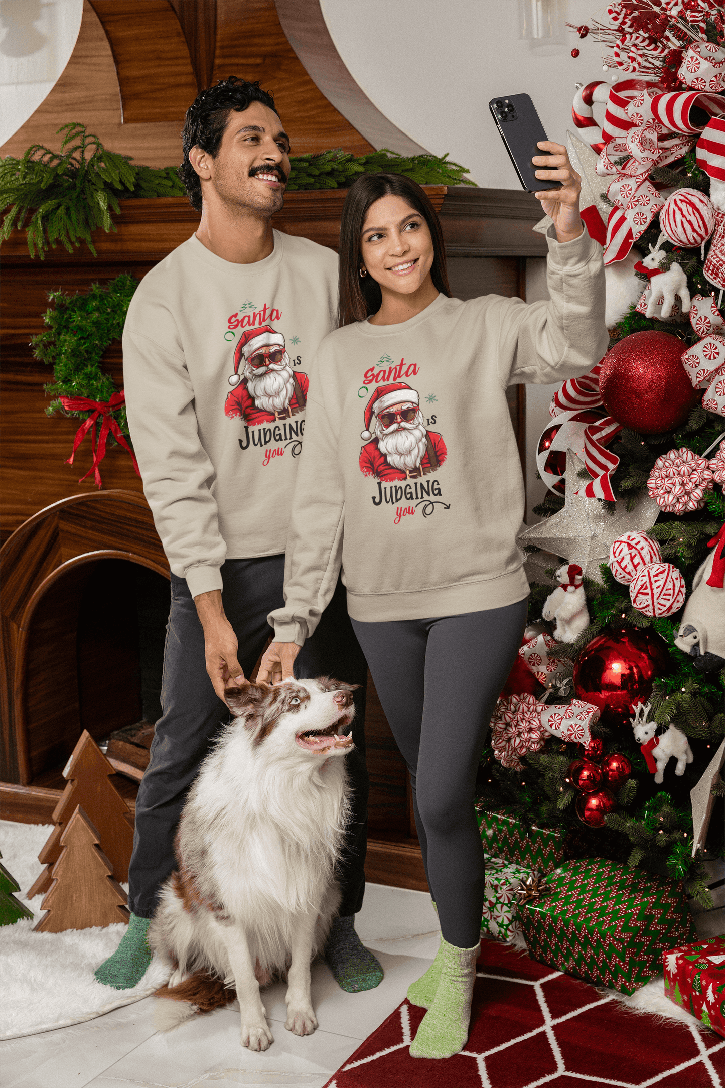 Santa Is Judging You - Sweatshirt